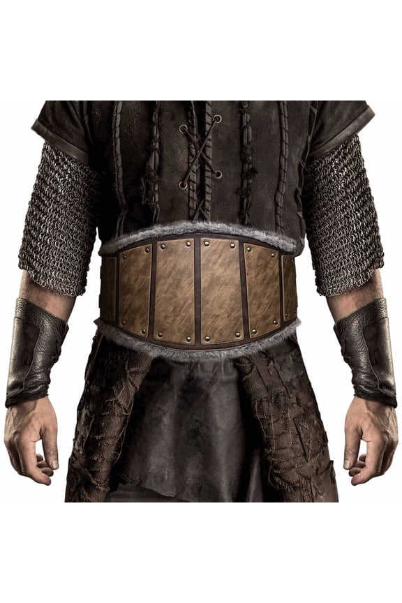 Vintage Burlap Style Waistband Props Suitable for Stage Performances Mens Leather Dress Belt Leather Clothes Men Natural Belt Crow Belt Dress Belts Belts for Men Reversible Leather Leaver