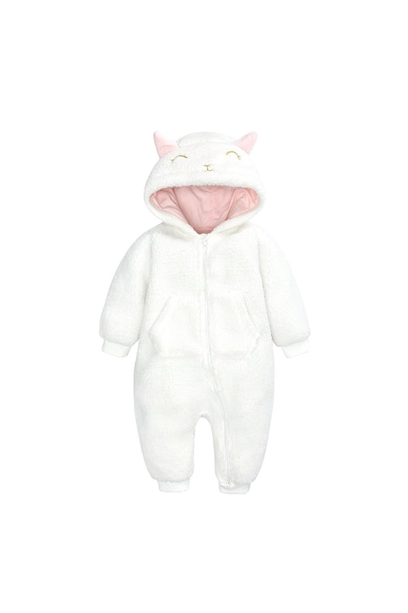 Warm Winter Boys Romper Lined Jumpsuit Soft Outfit for Baby Toddler Playwear Easter Outfit for Baby Boy Snap Pack Neutral Baby Clothes Zipper 9 Month Summer Boy Clothes Baby Boy 1 Piece
