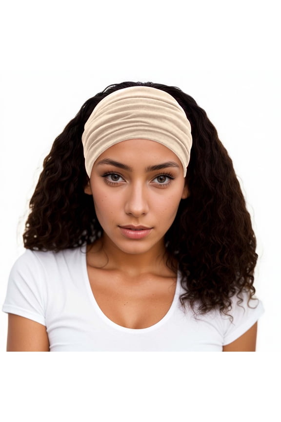 A Wide Retro Headscarf for Ladies with A Cute Knotted Hair Band Boys Headband Sound Village Headband Girls Headbands Sports Head Bands Men Wavy Hairband Knotted Turban Headband Head Bands