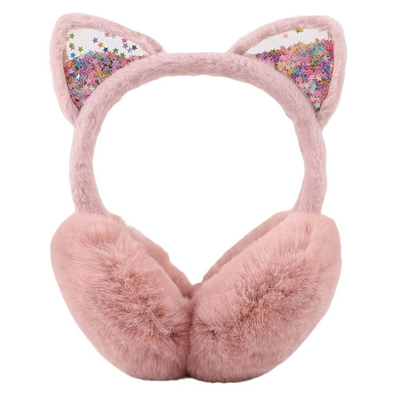 Hauaitttt Winter Foldable Warm Earmuffs for Children Earmuff Headband for Women under 10 Toddler Earmuffs Mens Earmuffs behind Head Mens Earmuffs Winter Fuzzy Earmuffs for Boys Band Ear for Winter