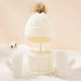 thumbnail image 1 of Hauaitttt Winter Kids Hat Scarf Glove Set Knit Lined Neck Warmer Mittens for Toddler Boys Girls Scarf Hat Set Women Scarf Hat Gloves Gloves Scarf Hat Set Hat Gloves Scarf Set Scarf Gloves Hat Set for, 1 of 4