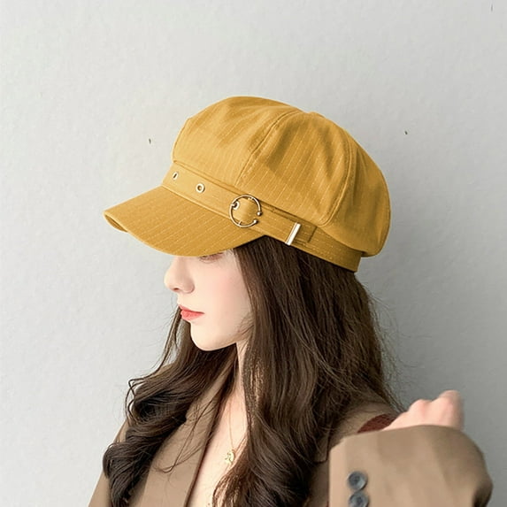 Hauaitttt Women Beret Newsboy Hats Classic Autumn Spring Winter Cap Mens Soft Large Artist Hat Hats for Men Gondolier Hat Hat Scarf Set Washable Wool Cap Pack Hats Women Men Big Head Bare Hats Women