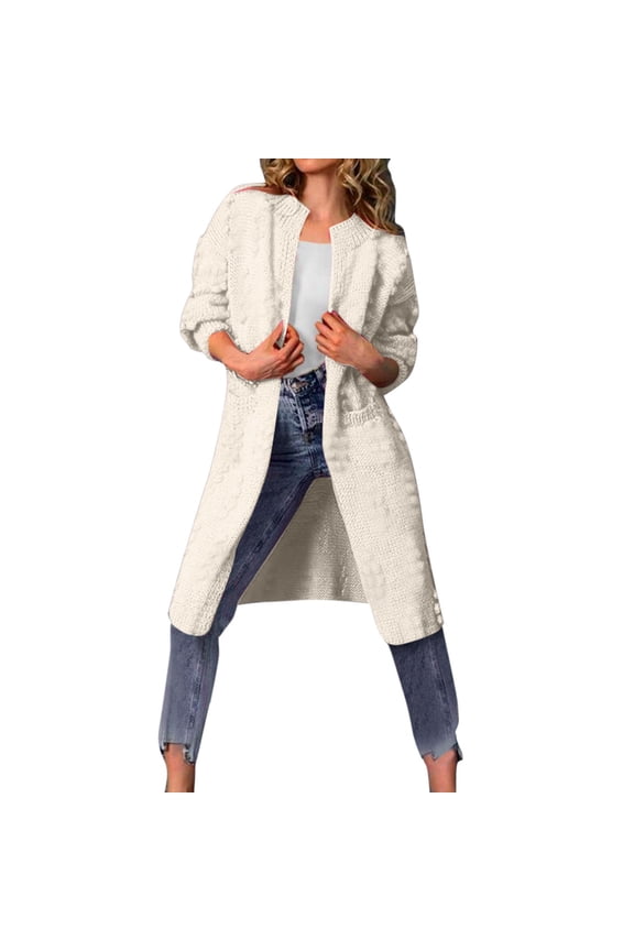 Women Cardigan Sweater Knitted Long Winter Solid Loose Solid Cardigan Sweater Coat plus Size Long Coats for Women Wool Sweater Coats for Women Petite Womens Leopard Long Cardigan Wool Short