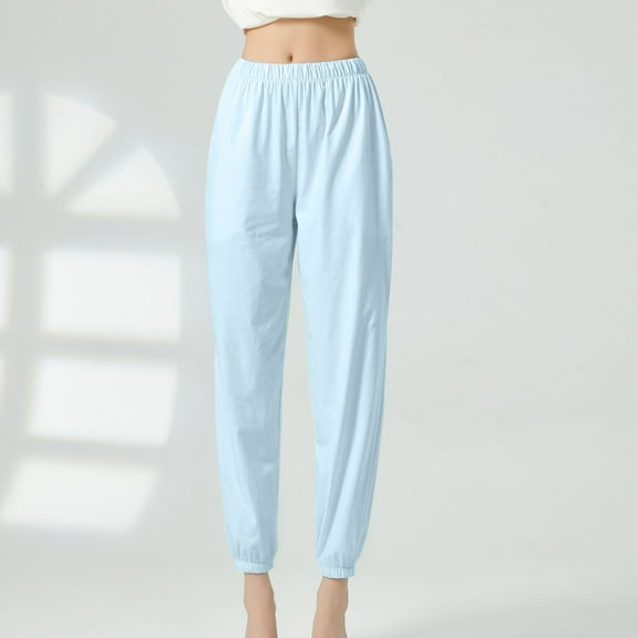 Hauaitttt Women Casual Pants Classical Dance Trousers Wide Legged Straight Pocket Long Pants Gymnastics Practice Exercises Dance Training Leg Binding Pants Dress Clothes for Women Business Casual