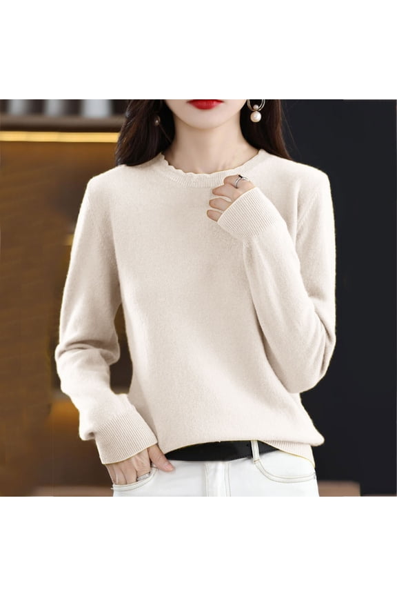 Women Casual Solid Color Bottoming Shirt Slim High Collar Knitted Long Sleeved Top Mens Long Underwear Tops Womens Long Sleeve Thermal V Neck Tops Ski Thermals for Women Thermal Underwear