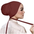 thumbnail image 1 of Hauaitttt Women Casual Solid Color Multicolor Elastic Bandage Lace up Bottom Hijab Good Guy Bibs Top Knot Headbands Head Bands Women Hair Workout No Women Knotted Headbands Head Headband Mens, 1 of 4