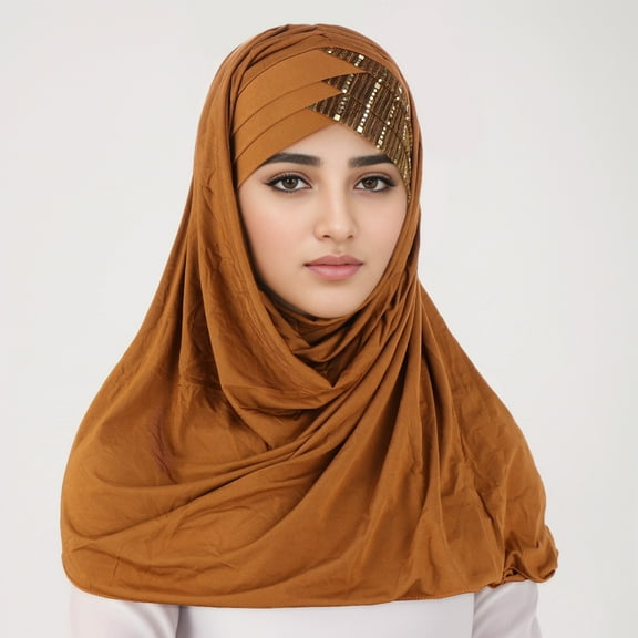 Hauaitttt Women Hat Ruffle Cancer Chemo Turban Wrap Cap Scarf Shawl Headbands for Women's Hair Fashion Men Bands Athletic Sweatbands for Men and Sweat Band Headbands Non for Women Sweat Headband Bulk