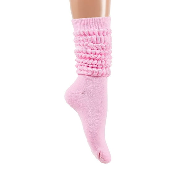 Hauaitttt Women Lengthening Thick Socks Colorful Over The Knee Pile Socks Stockings Bulk Classic Stocking Tights for Women Fishnet Phrase Waist High Tights Sock Knee High Stockings for Women with