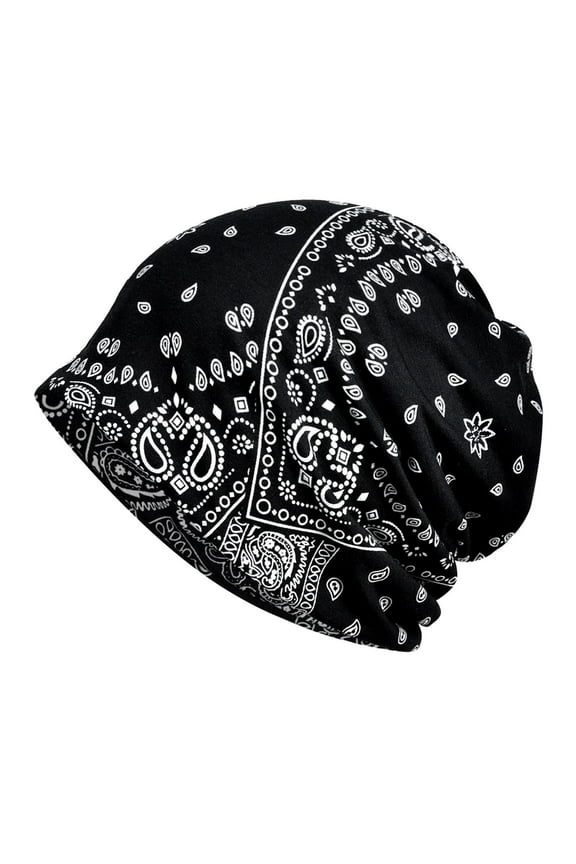 Women&Men Printed Slouchy Knit Warm Hats Scarf Purpose Knitted Hat Ear Windproof Hat Trapper Hats for Men with Ear Cover Head for Men Head Hat for Men Warm Hats Lumber Hat Plaid Hat Men's