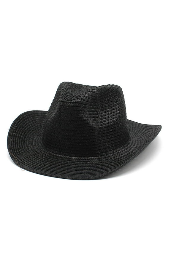 Women Men Summer Western Cowboy Hat Shapeable Straw Hat Hollowed Out Sun Hat Desert Hats for Men Hat for Men Cap Hats for Women Trendy Hemlock Visor Mens Hats Outdoor Summers Hats for Men