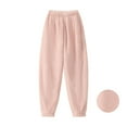 thumbnail image 1 of Hauaitttt Women Pyjamas Flannel Trousers Casual Trousers Autumn Winter Thick Menand Women Pants Women Long Underwear Bottoms Men Thermals Top and Bottom Set 3x Lightweight Thermal Underwear, 1 of 4