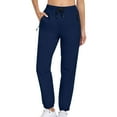 thumbnail image 1 of Hauaitttt Women Spring/Summer Zip Pocket Running Trousers Fitness Casual Athletic Leggings with Elastic for Yoga and Outdoor Activities Casual Pants Women Petite Women Casual Pants Elastic Waist, 1 of 7