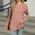 thumbnail image 1 of Hauaitttt Women Sweaters Long Sleeve Lightweight Sweaters Crewneck Pullovers Casual Sweaters Loose Fit Tops WomanSummer Tops Raglan Short Sleeve Shirt Women Women Compression Shirts Long Sleeve, 1 of 8