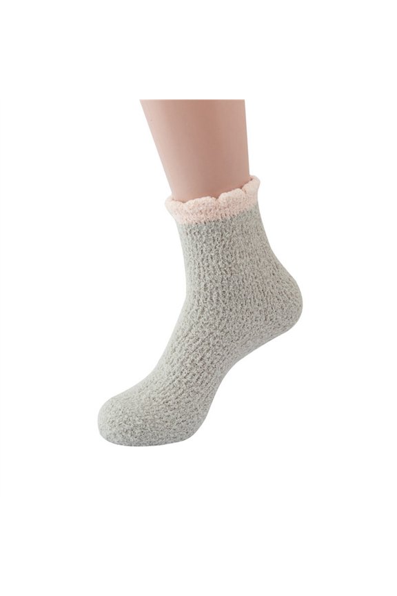 Women Thick Sleep Snow Floor Socks Mid Tube Socks Home Plus Thermal Socks Ruffle Socks Ladies Socks Size 9-11 Compression Socks Men Work Socks Socks Size 13-15 Socks Women Pack Long