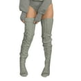 thumbnail image 1 of Hauaitttt Women Thigh High Long Stockings Over Knee Socks Festival Stockings Stockings Garter and Tights Sock Knee High Nylon Stockings Filled Stockings Mesh Tight People Clothes Stockings Garter, 1 of 3