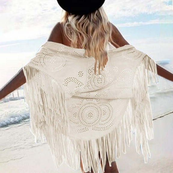 Hauaitttt Women Top Tassel Cape Vintage Suede Bucket Oversized Scarf for Hair Vest for Women Formal Shoulder Cover up for Dresses Dress Extra Large Scarf Blanket Formal Shawl Formal Wrap for Evening