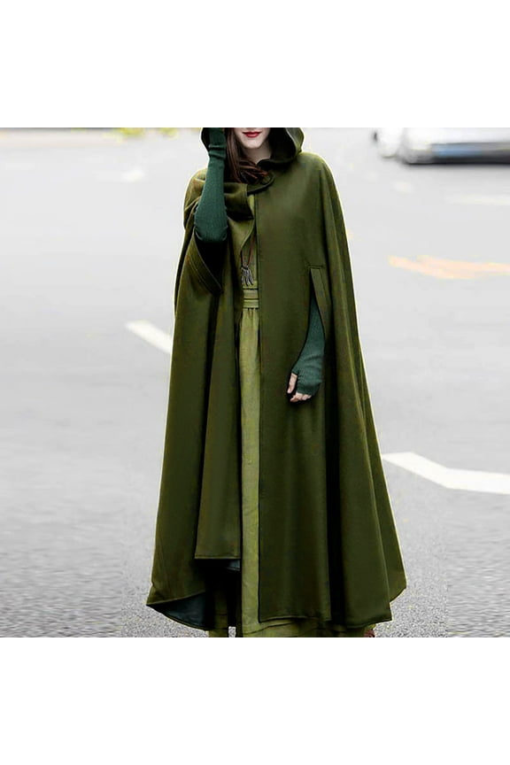 Women Trench Coat Open Front Cardigan Jacket Coat Cape Cloak Poncho Plus Roaring 20s for Women plus Size Shawl plus Size Womens Dress Jackets for Evening Wear Shoulder Wrap Knit Dress Cover