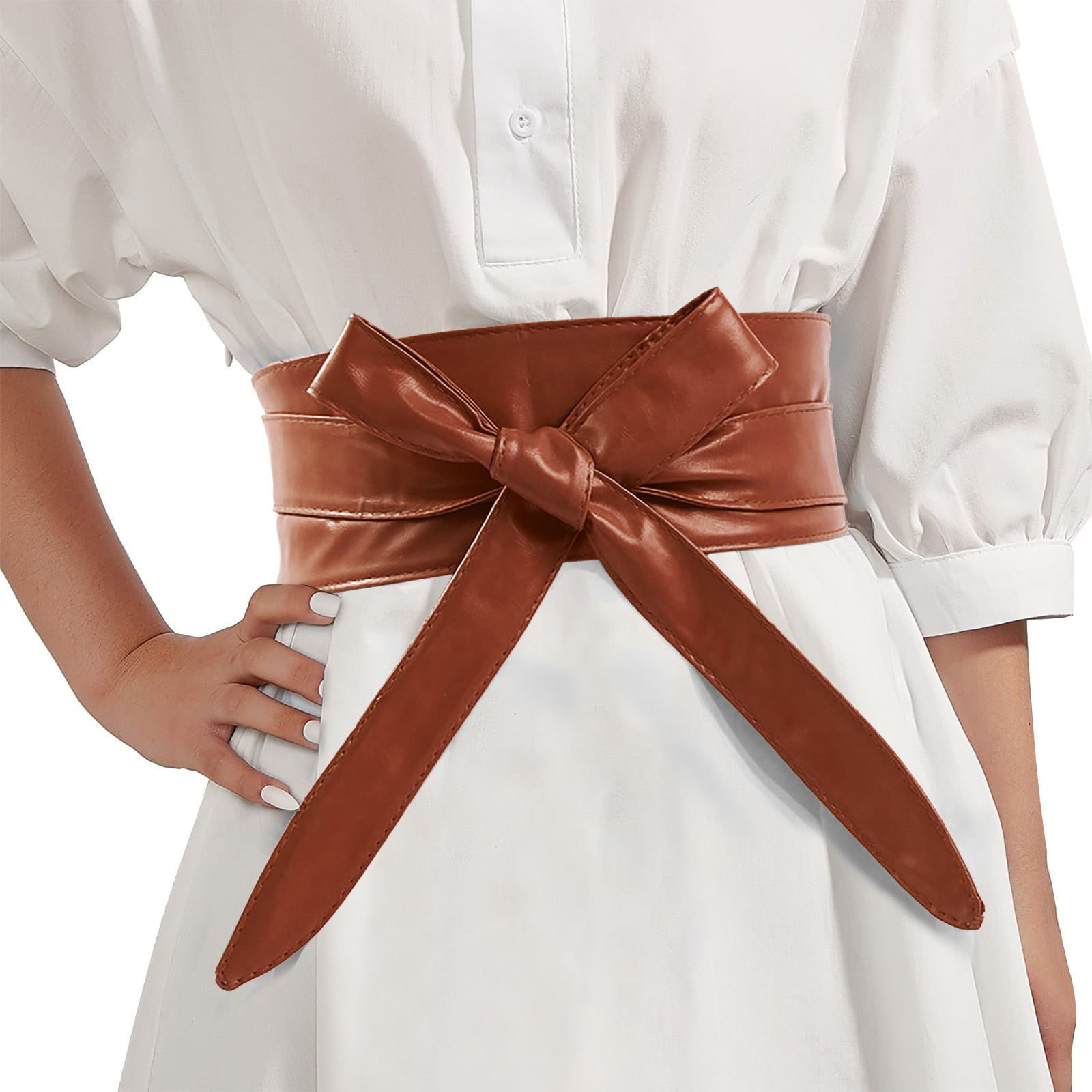 Hauaitttt Women's Adjustable Decoration Wide Waistband Waist Band Waist  Sealing Belt Sure One Wide Belt Dress Gear Belts Adjustable Men Belt All Leather  Belts for Men Click Belt Reversible Juniors - Walmart.com