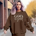 thumbnail image 1 of Hauaitttt Women's Fashion Floral Print Pullover Sweatshirt Casual Hoodie Style Top Cute Sleeve Jackets Women Graphic Hoodie Women Pullover Binding Drawstring Jacket Cow Print Pullover Jogging Suits, 1 of 3