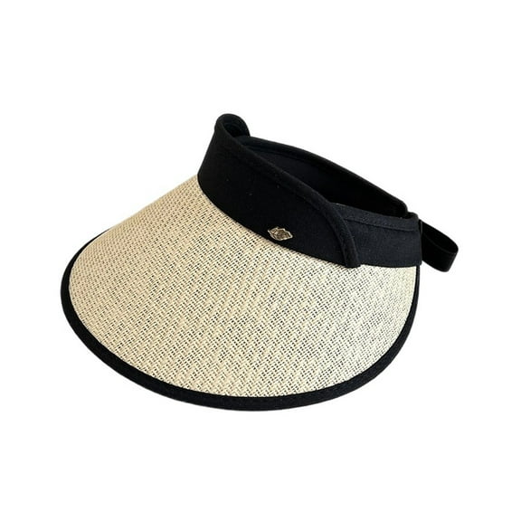 Hauaitttt Women's Floral Sun Hat Wide Brim Summer Beach Hat Lightweight Breathable for Outdoor Travel Gardening Womens Beach Visor Mens Fedora Hats Summer Vent Hats for Men Solar Fan Desert Hats for