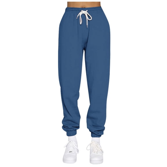 Hauaitttt Women's Solid Color Casual Sports Lace up Waistline Hoodie Pant Casual Pants Casual Pants for Women with Pockets Petite Casual Pants Women Winter Women Pants Casual Straight Leg Women Pants