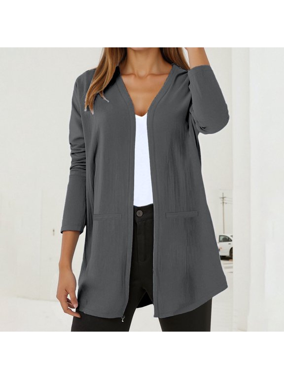 Women's V Neck Cardigan Lightweight Soft Comfortable Everyday Casual Knit Sweater Open Front Cover up for Spring Summer Fall Cardigan Sweaters for Women Size 3x Cardigan Print Junior