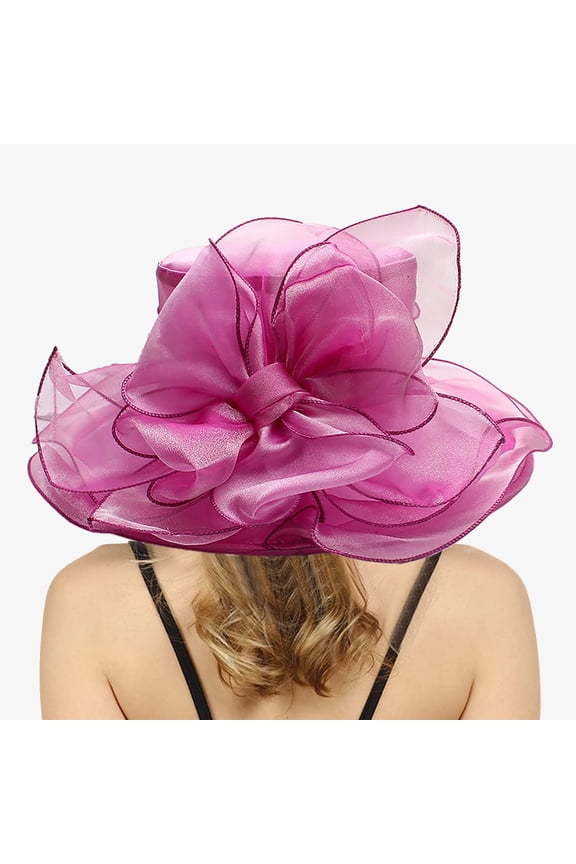 Womens Summer Dress Hat Wide Leaf Flower Bridal Shower Hat Sun Hats Beach Hat Womens Running Hat with Light The Boar Hat Womens Rain Hat Bag Women Beach Men Summer Hat Beach Cowboy Hats for