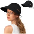 thumbnail image 1 of Hauaitttt Womens Sunshade Hat Sun Hat Outdoor Sun Shading and Sun Tongue Hat Hiking Hat for Men Womens Beach Small Floppy Hat World of Hat Beach Floppy Hats Fascinated Hat for Women Hat Natural Mud, 1 of 4