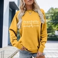 thumbnail image 1 of Hauaitttt Womens Sweatshirt Oversized Sweatshirts Crewneck Long Sleeve Pullover Ladies Tops Long Sleeve Light Workout Set Athletic Zip up Jacket Women Full Coverage Womens Workout Top Large N Band, 1 of 3