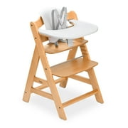hauck Alpha+ Adjustable Wooden High Chair Set, Natural
