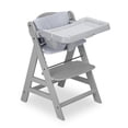 thumbnail image 1 of hauck Alpha+ Wooden High Chair with Tray and Safety Bar, Grey, 1 of 11