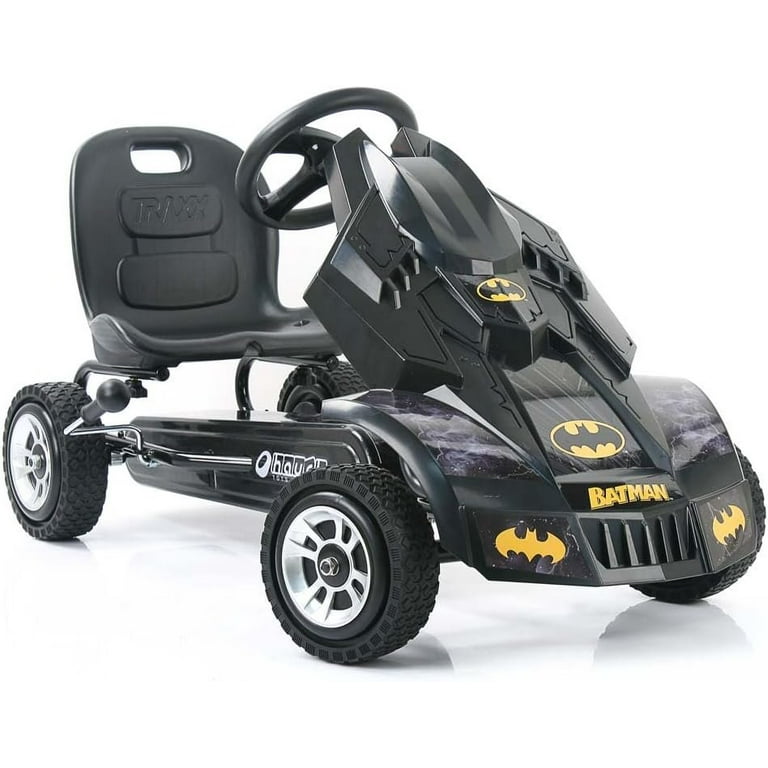 Hauck Batmobile Pedal Go Kart, Superhero Ride-On Batman Vehicle, Kids 4 and  Older, Peddle & Patrol the Streets of Gotham just like Batman, Race-Styled  Pedals & Rubber Wheels, Black 