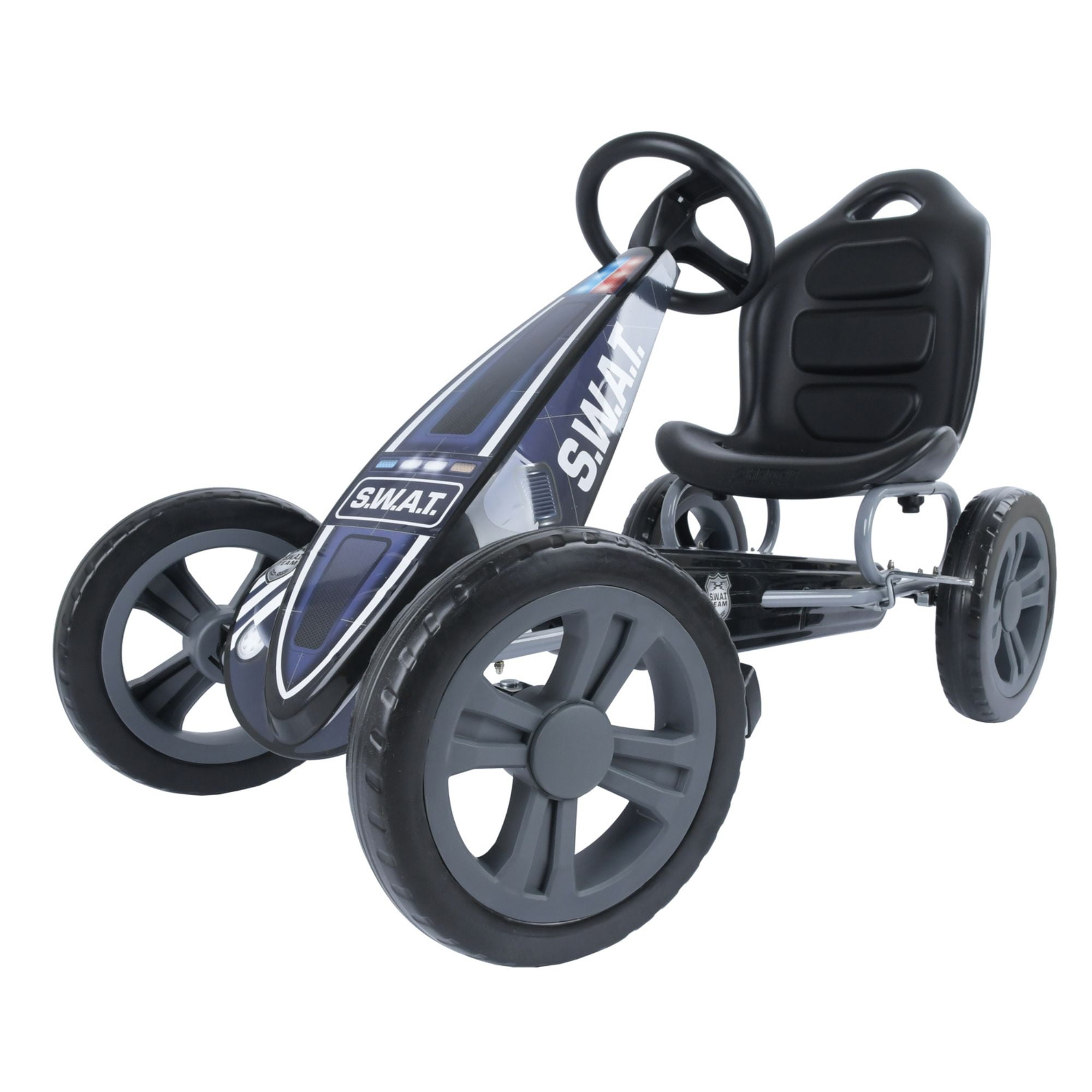 hauck Cyclone Pedal Go Kart with Adjustable Bucket Seat for Kids