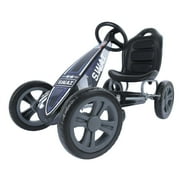 Hauck Cyclone Pedal Go Kart with Adjustable Bucket Seat for Kids Ages 4 to 8, S.W.A.T.
