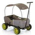 thumbnail image 1 of hauck Eco Folding Wagon with Multipurpose Hand Pulled Utility, Forest Green, 1 of 8