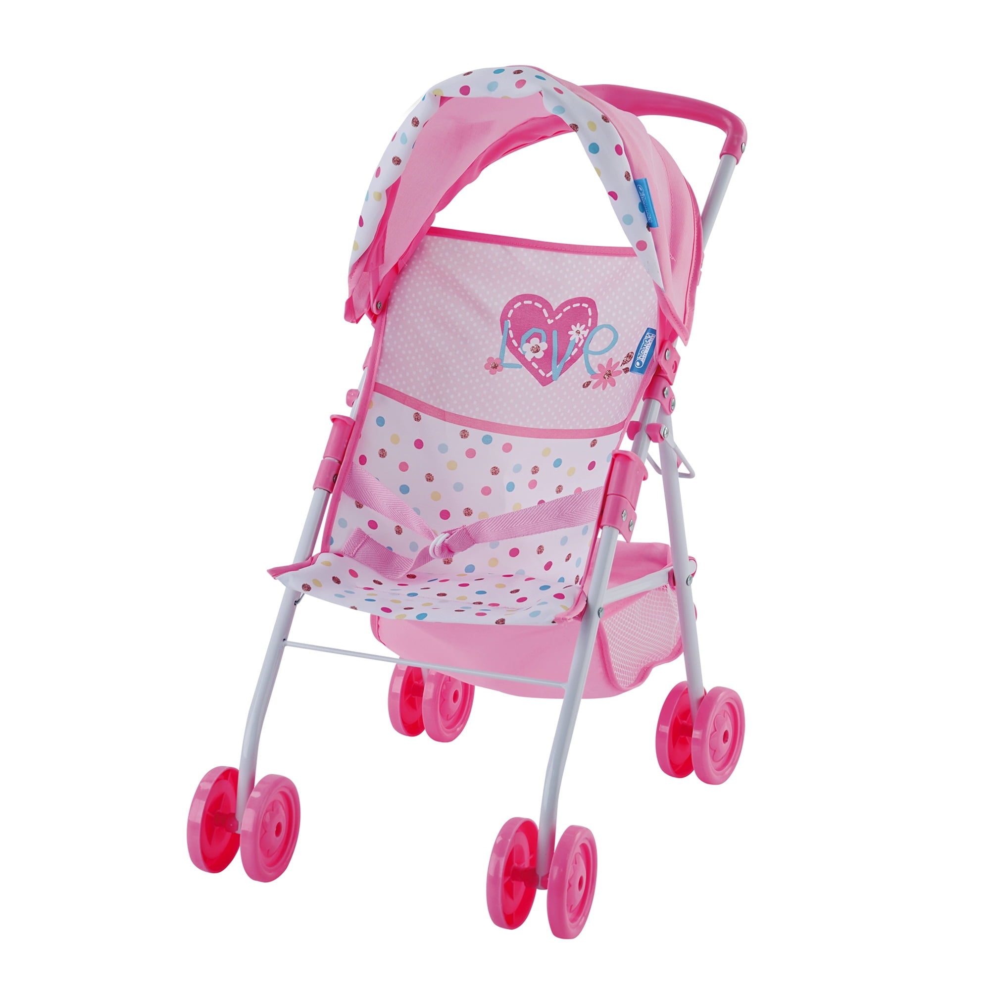 Hauck Love Heart Traveller Toy Doll Stroller Fits Dolls up to 18 Walmart