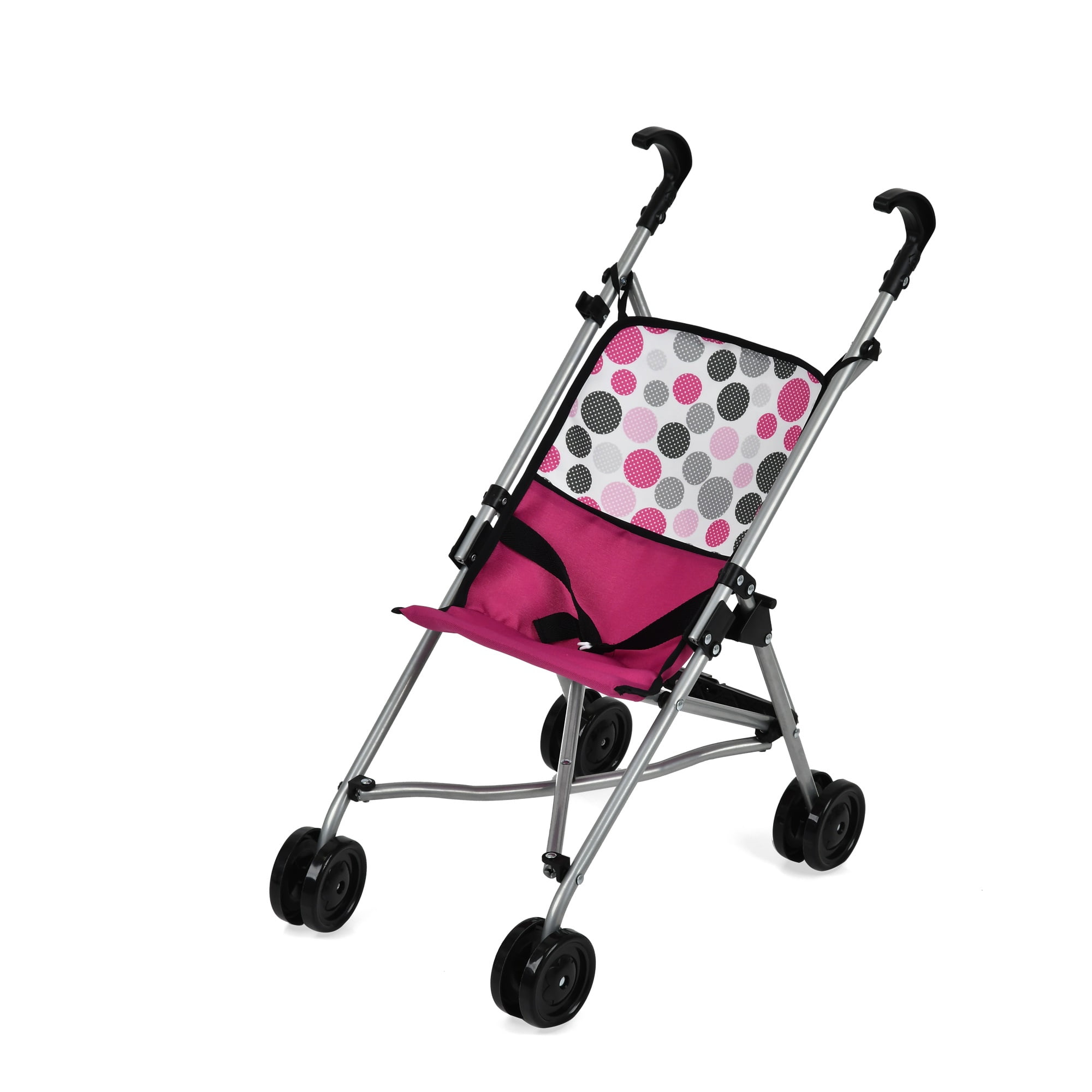 Hauck Pink Dot Umbrella Toy Doll Stroller