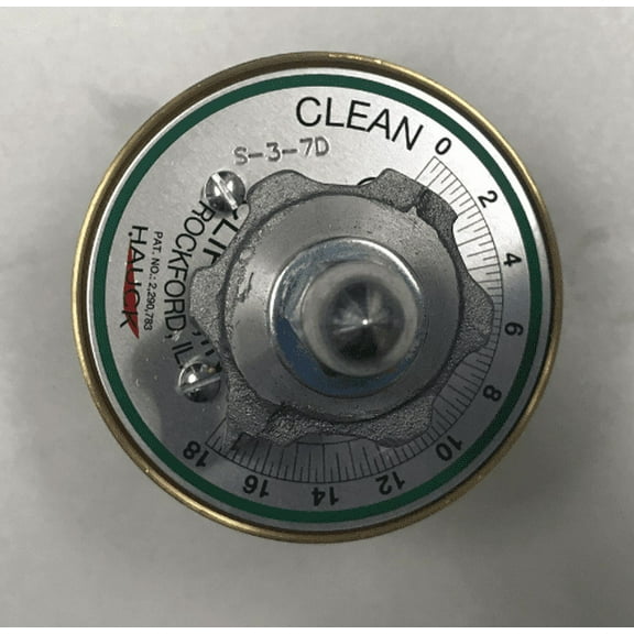 Hauck S-3-7D-UL 3/8" Self-Cleaning Micro Oil Valve