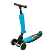 Hauck Skootie 2-in-1 Ride-On and Scooter - Neon Blue
