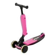 Hauck Skootie 2-in-1 Ride-On and Scooter - Neon Pink