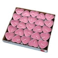 thumbnail image 1 of HauiWeiLyai 50Pcs Heart Shaped Unscented Tea Lights Candles - Smokeless, Dripless, for Valentine’s Day, Weddings,Anniversarie and Christma, 1 of 8