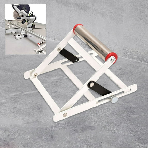 HauiWeiLyai Table Saw Stand Portable, Adjustable Cutting Machine Support Frame, Metal Cutting Machine Work Support Stand, Material Support Frame, Cutting Machine Attachment