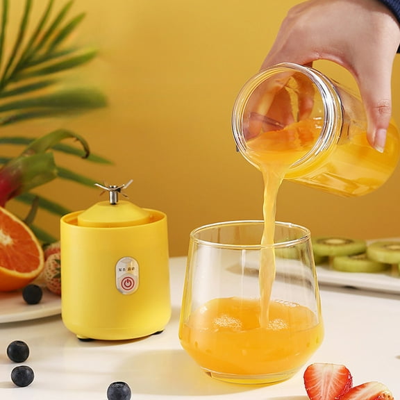 HauiWeiLyai Portable Blender For Milkshakes And Ade Personals Juicer 16.9oz Electrics Protein Shaker USB-C Rechargeable Mini Mini Blender Cup For Kitchen Office