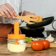 thumbnail image 1 of HauiWeiLyai Seasoning Bottle Retractable Glass Seasoning Bottle Home Kitchen Spoon Lid All Concerned Chicken MSG Seasoning Jar Spice Case, 1 of 6