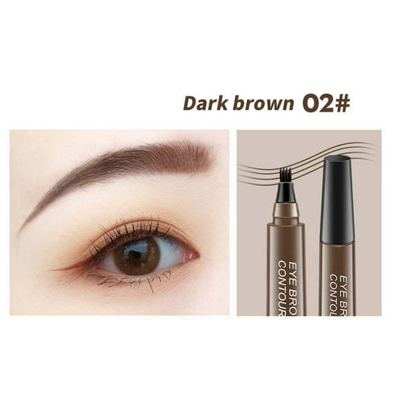 Hauiodp 1PCS Microblading Fine Sketch Liquid Eyebrow Pencil Quad Eyebrow Pencil Liquid Eyebrow Pencil Claw Eyebrow Pencil Liquid Eyebrow Pencil 8ML