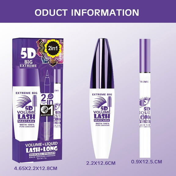 Hauiodp 2-in-1 Eye Makeup Set