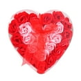 thumbnail image 1 of Hauiodp 24Pcs Heart Scented Bath Body Rose Flower Soap Wedding Decoration Gift RD, 1 of 2