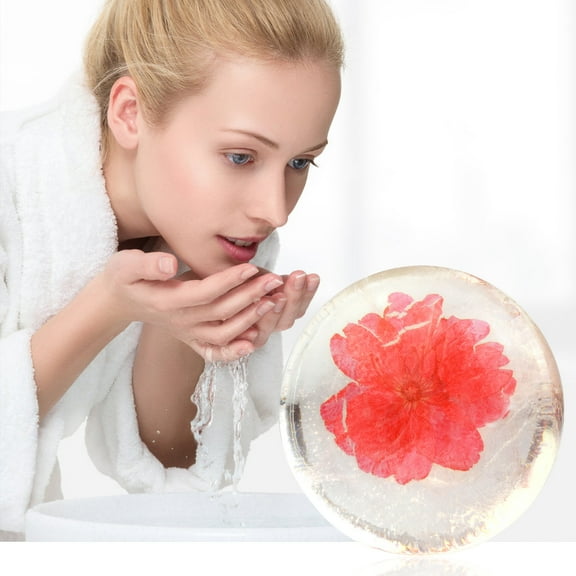 Hauiodp Aminoacid Transparency Soap Oil Hand Made Soap Clean Moisturizing Soap Moisturizing Soap Adult And Child Bath Hand Soap 80g