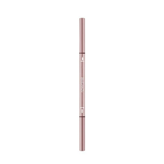 Hauiodp BOLONZI Extremely Thin Double-headed Eyebrow Pencil, Small Triangular, Thin, And Sweat-proof 5ml