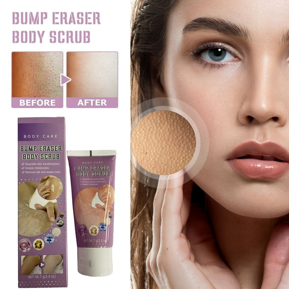 Hauiodp Body Scrub Moisturizing and Exfoliating Body, Face, Hand, Foot Scrub,Nourishes Skin,Deep Cleansing